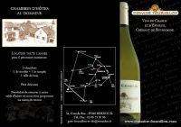Dépliant 3 volets pour le Domaine Fournillon