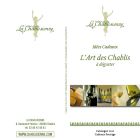 Brochure 16 pages pour la Chablisienne